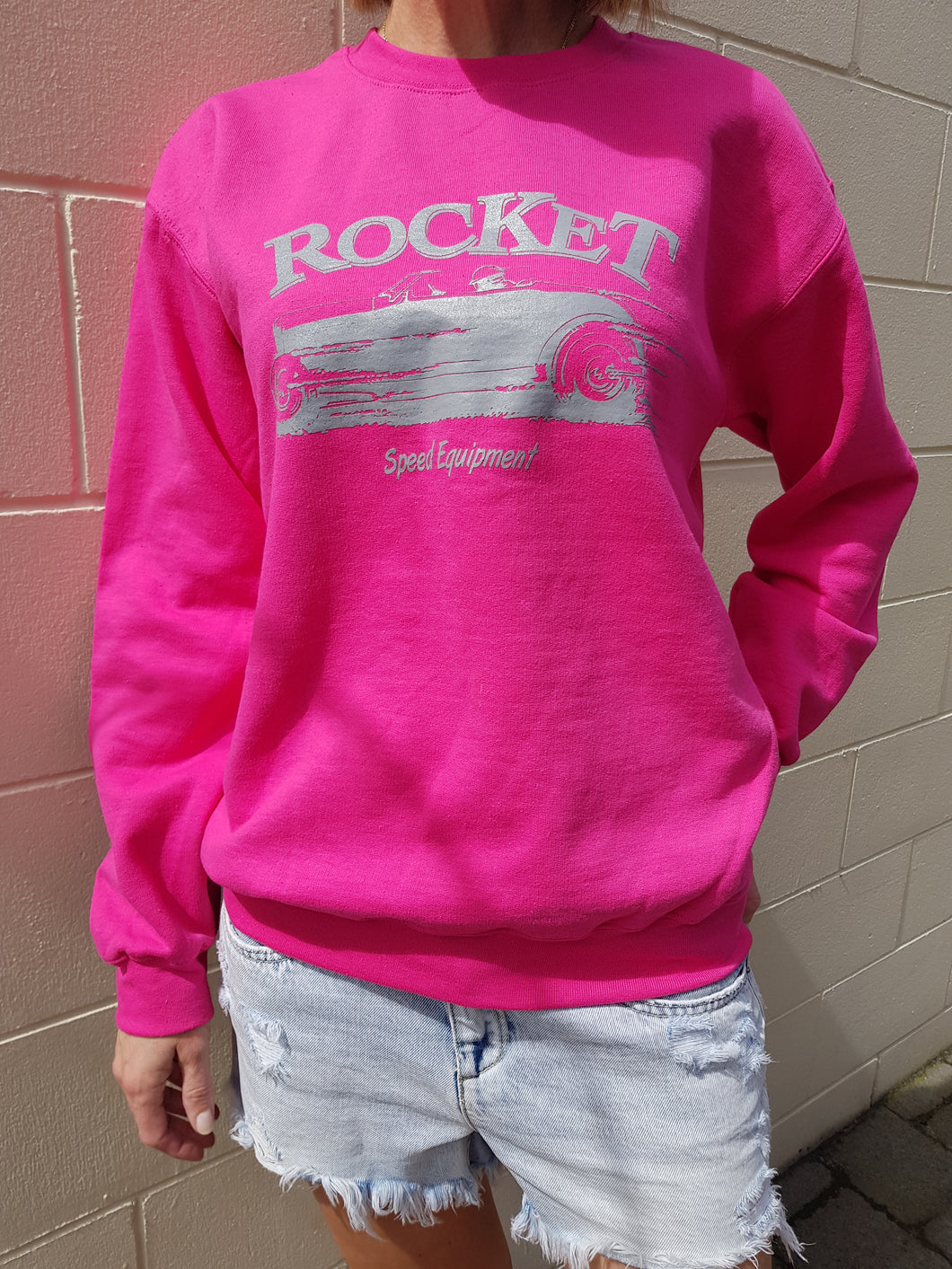 Women's Pink Roadstar Sweatshirt